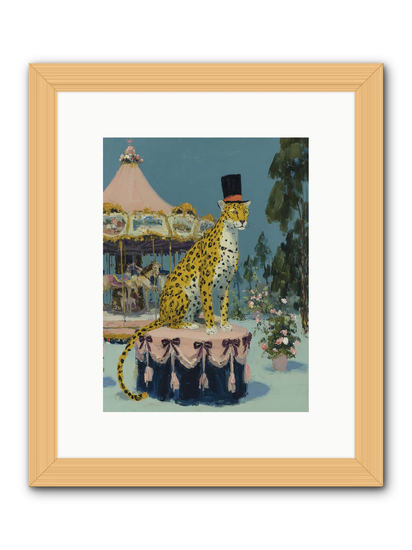 Where Magic Lingers -- Framed Print - Natural 9x12