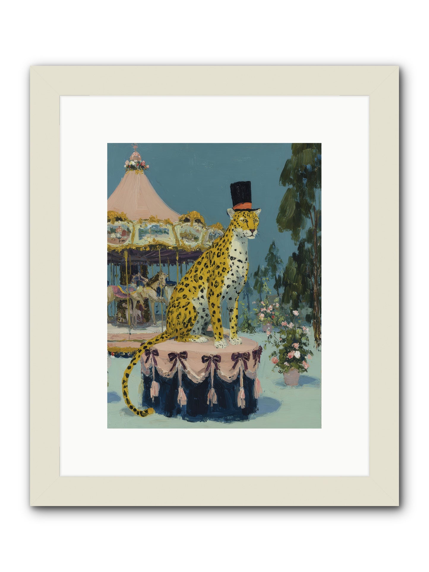 Where Magic Lingers -- Framed Print - White 9x12
