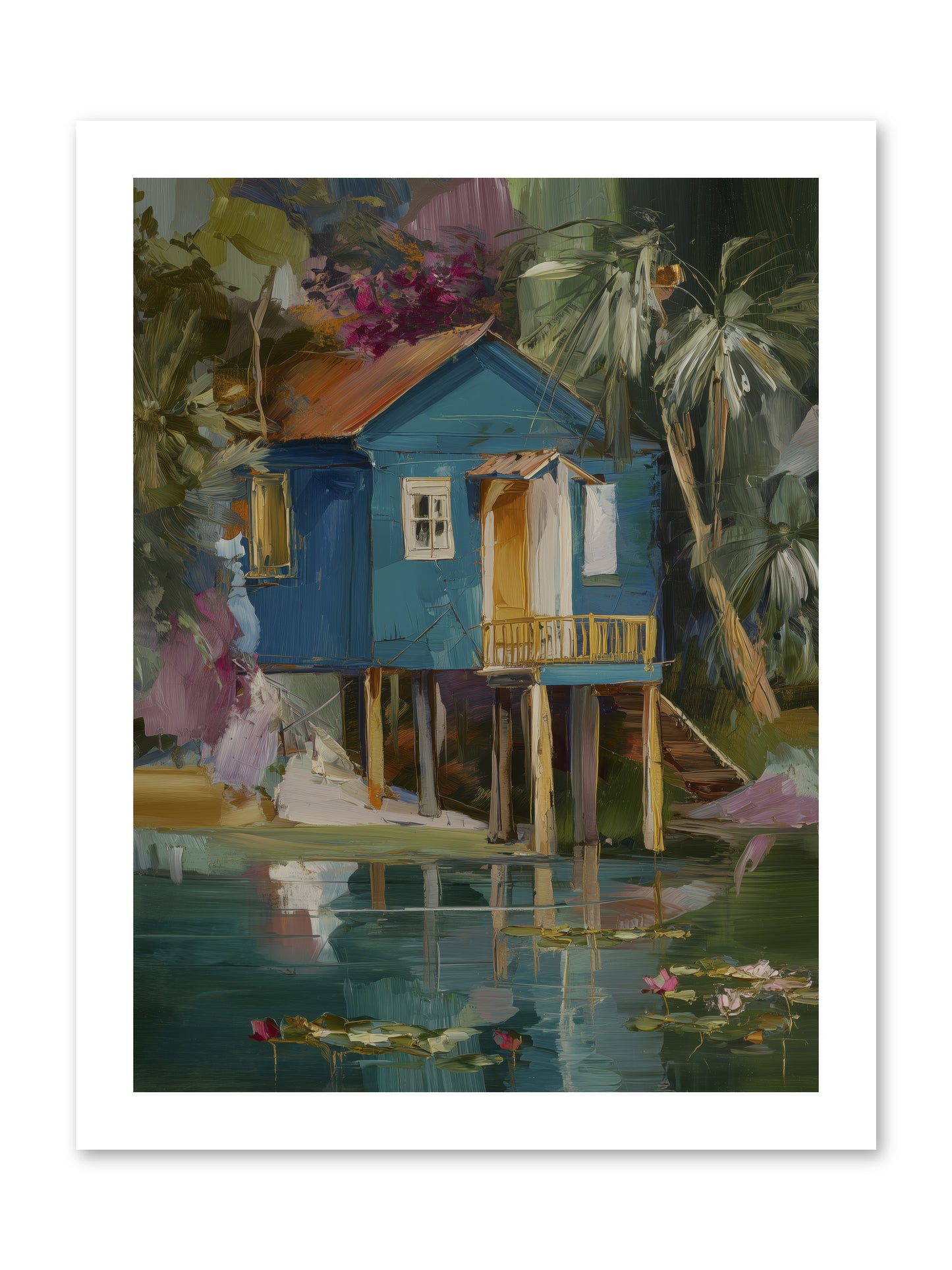Where Magic Lives -- Paper Print 12x16