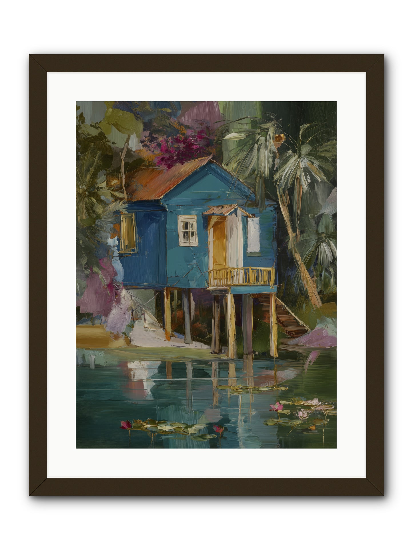 Where Magic Lives -- Framed Print - Black 18x24