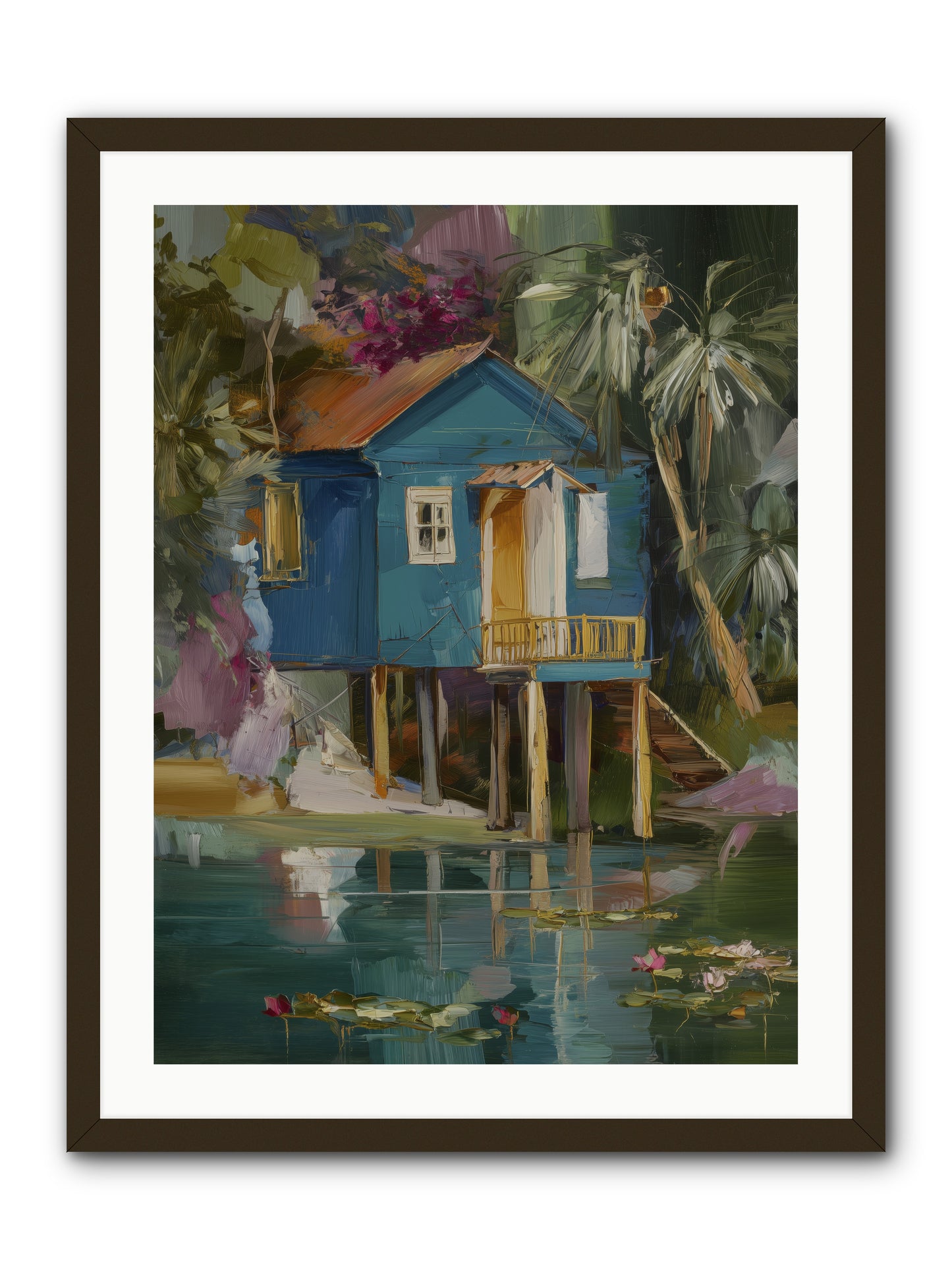 Where Magic Lives -- Framed Print - Black 24x32
