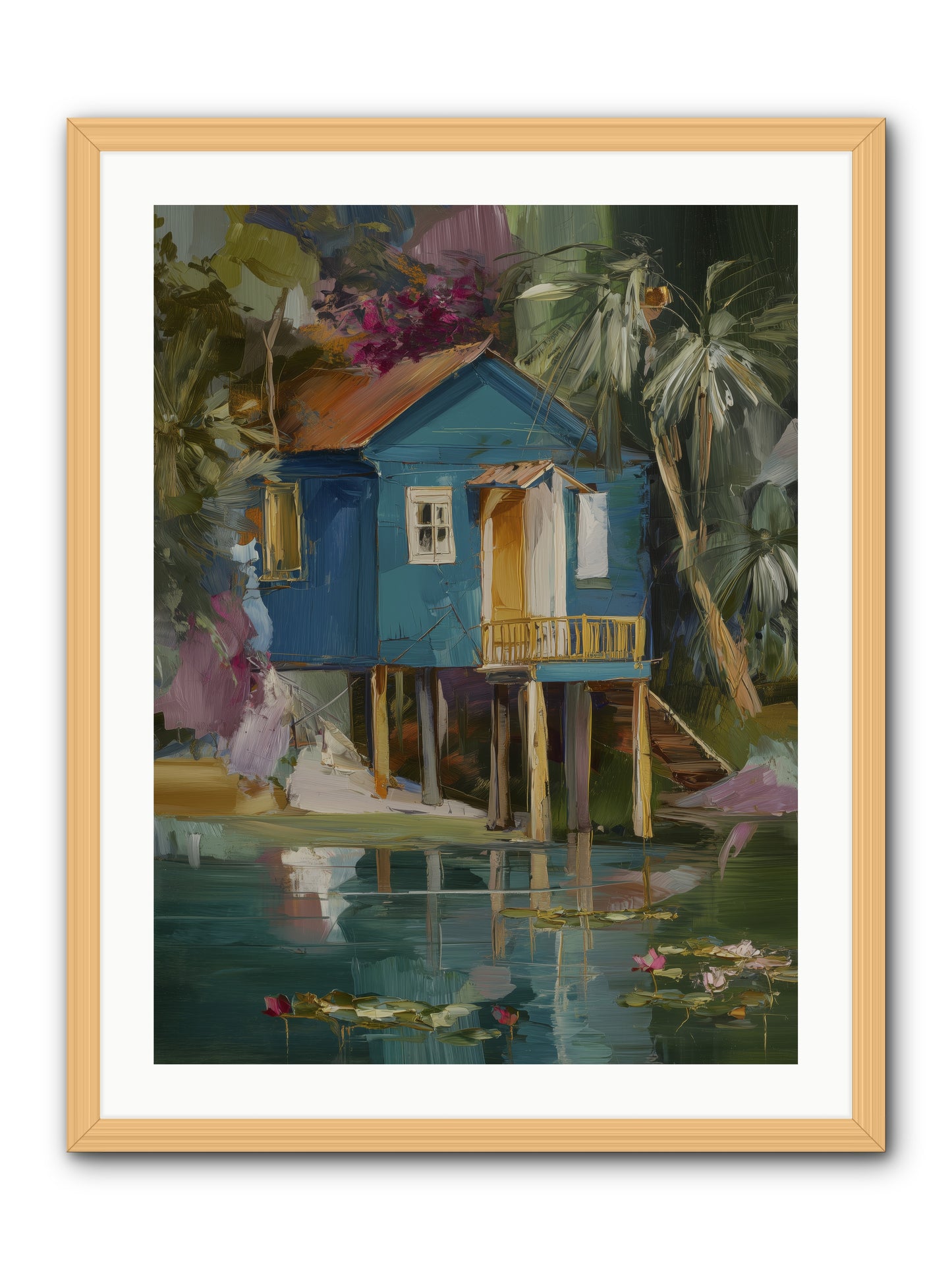 Where Magic Lives -- Framed Print - Natural 24x32