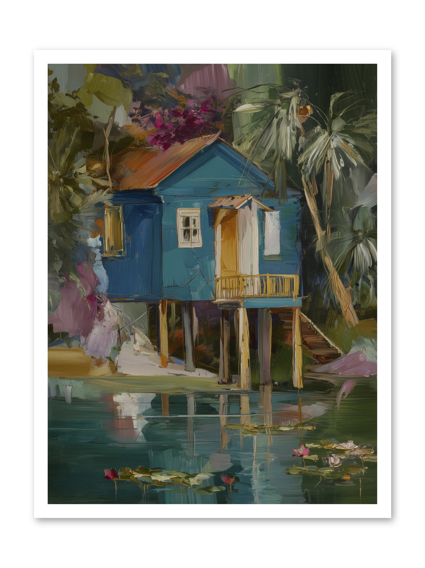 Where Magic Lives -- Loose Canvas Print 24x32