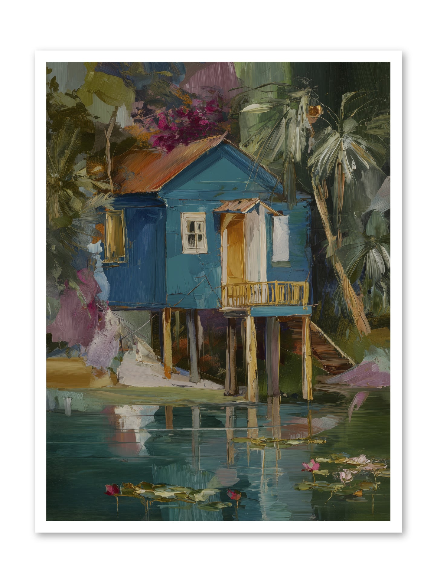 Where Magic Lives -- Loose Canvas Print 30x40