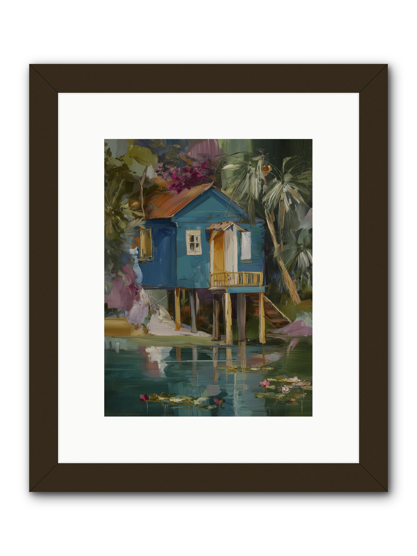 Where Magic Lives -- Framed Print - Black 9x12
