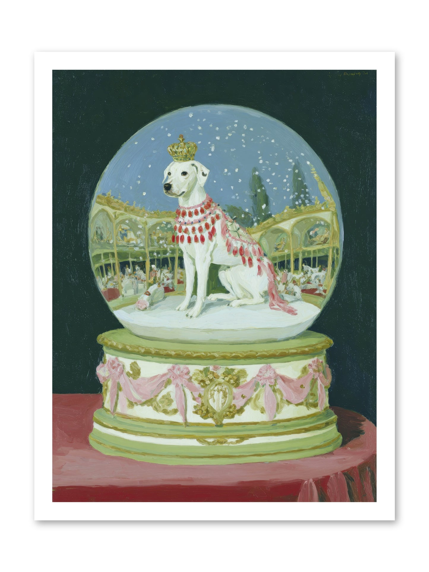 Where Merriment Lives -- Paper Print 18x24