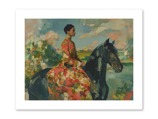 Where Peace Meets Pasture -- Paper Print 12x9