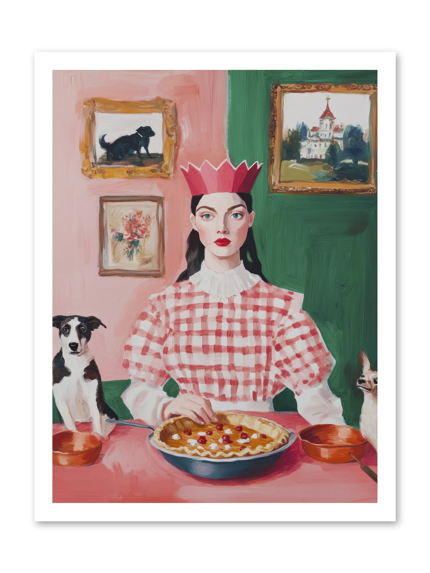 Where Pie Becomes Poetry -- Paper Print 18x24