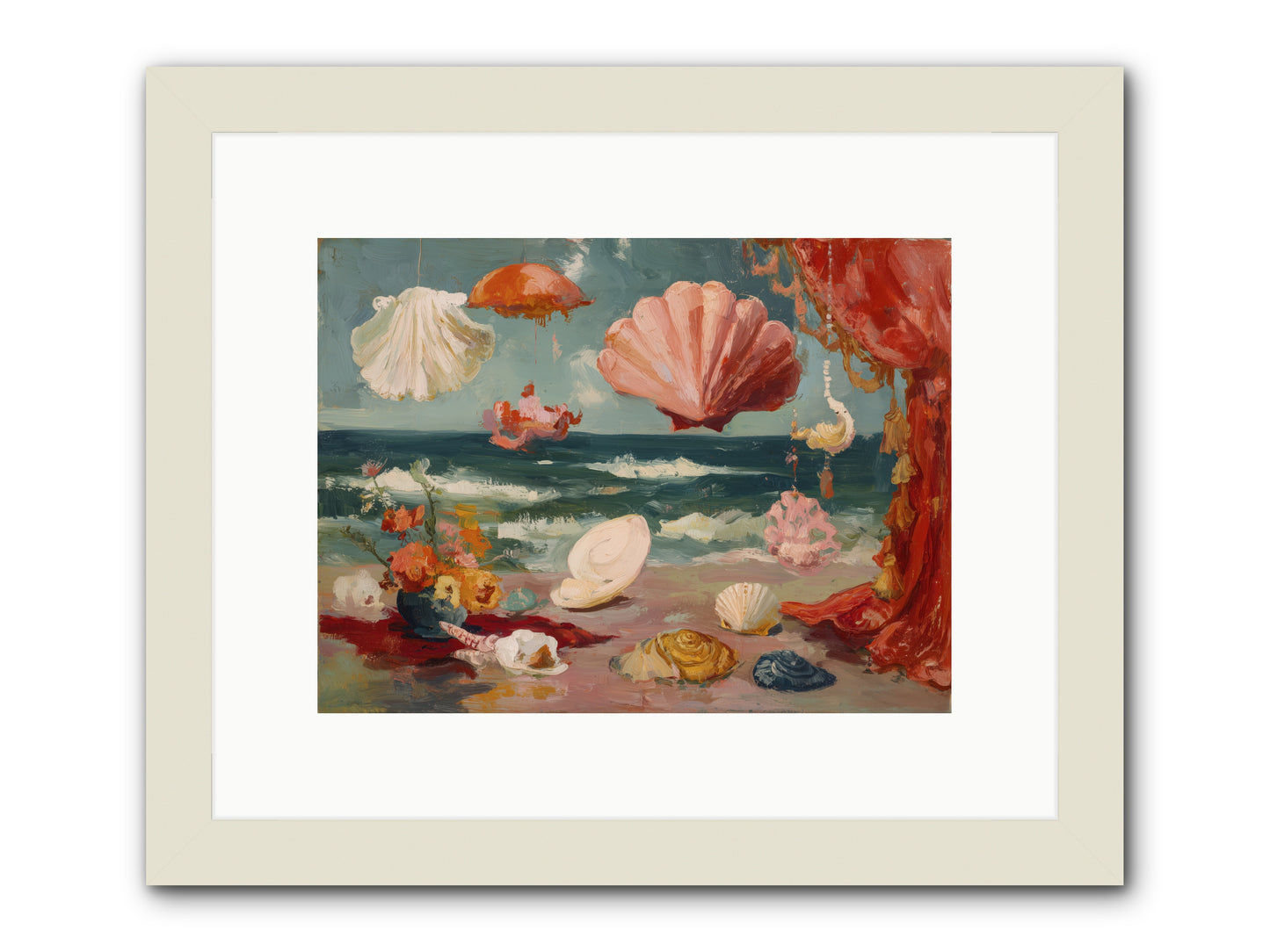 Where Puccini Composed -- Framed Print - White 12x9