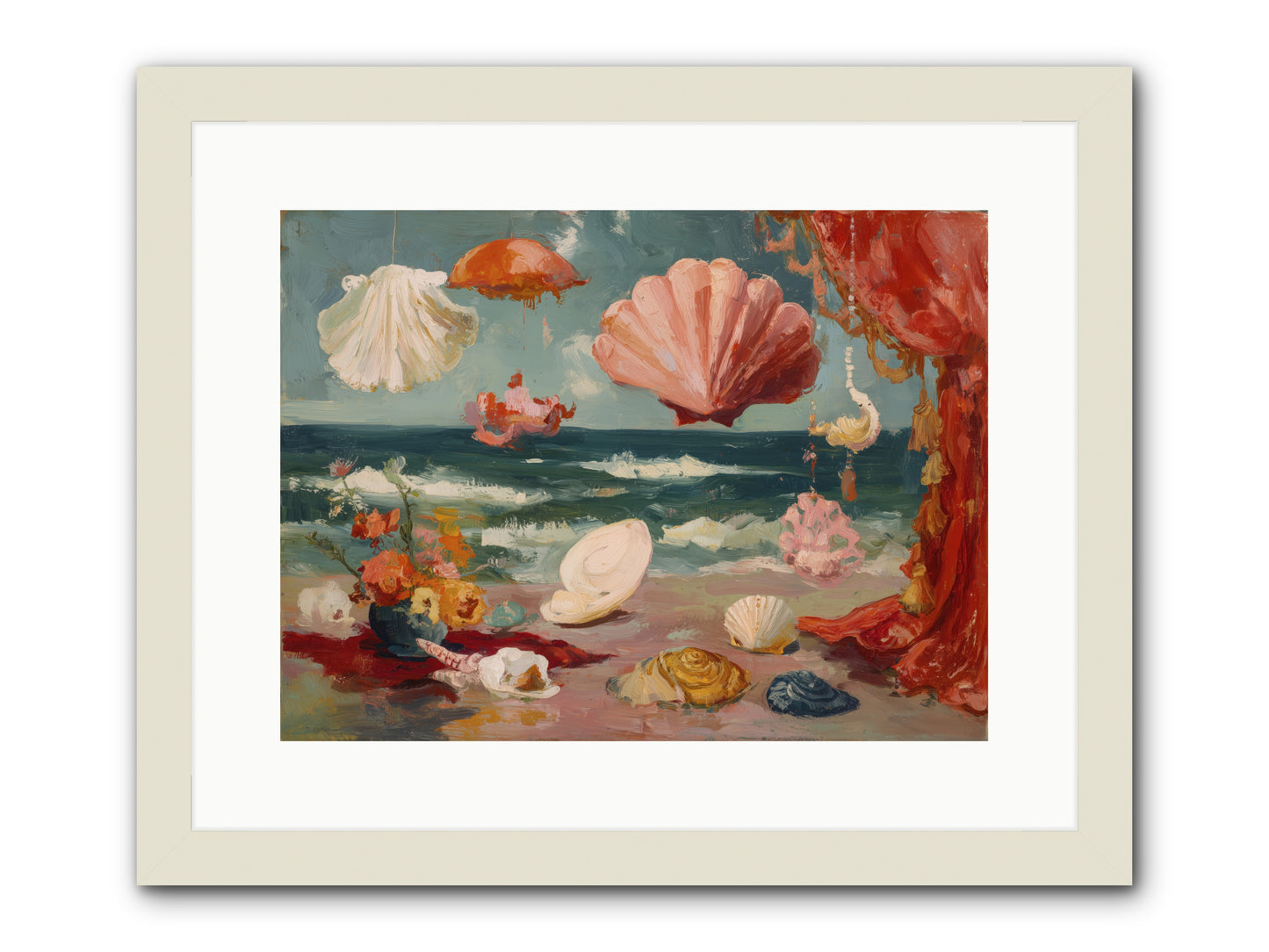 Where Puccini Composed -- Framed Print - White 16x12