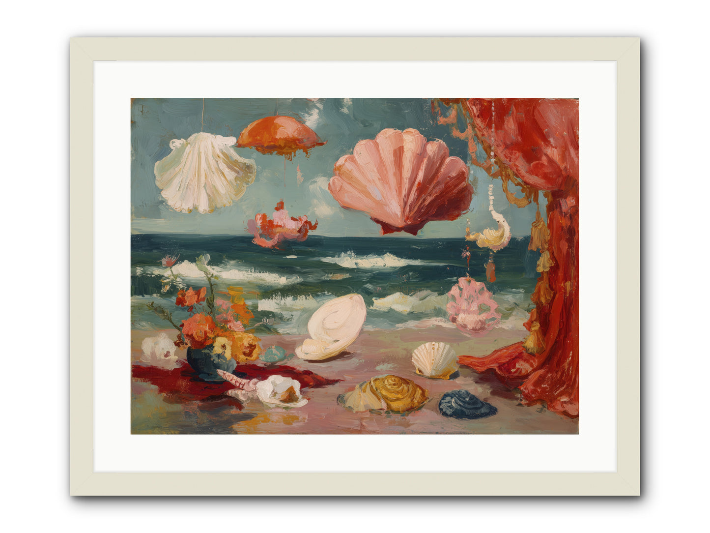 Where Puccini Composed -- Framed Print - White 24x18