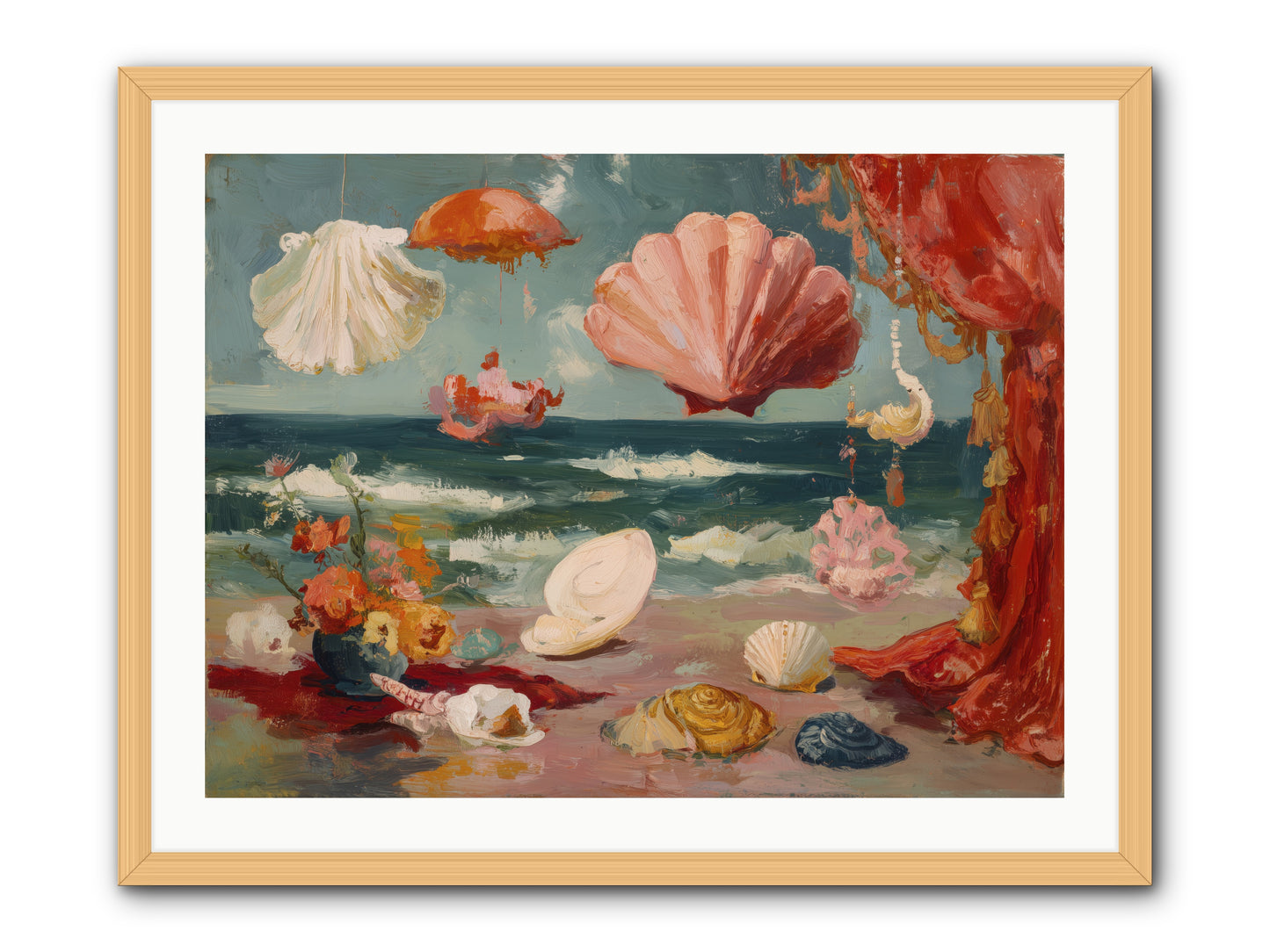 Where Puccini Composed -- Framed Print - Natural 32x24