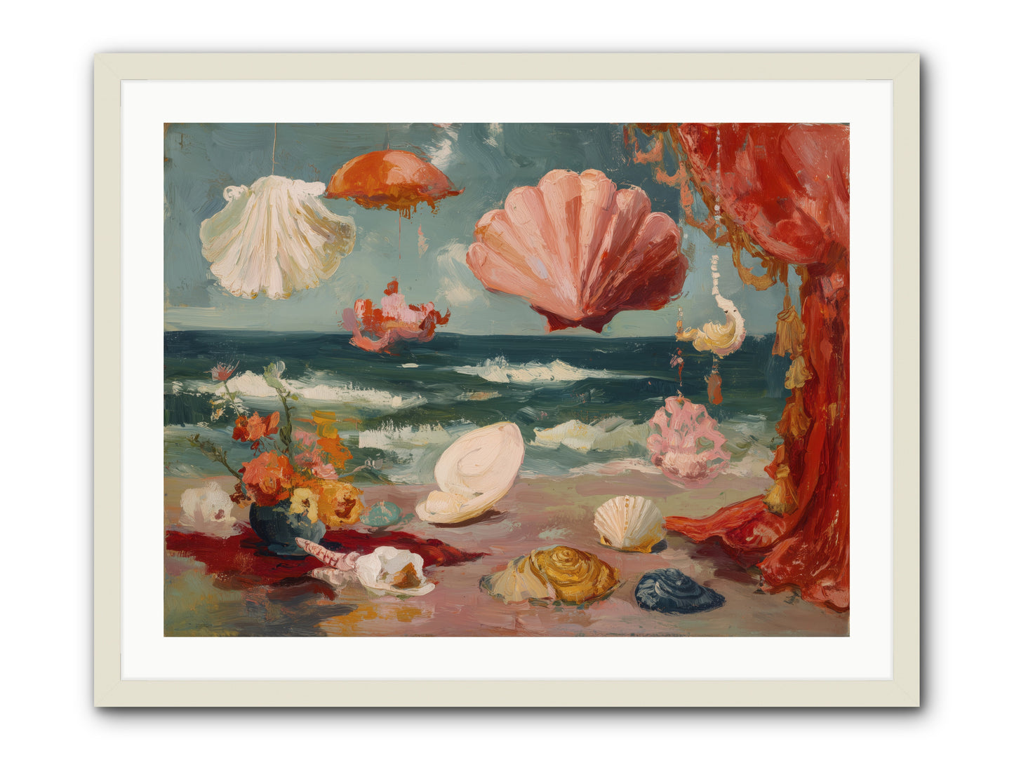 Where Puccini Composed -- Framed Print - White 32x24