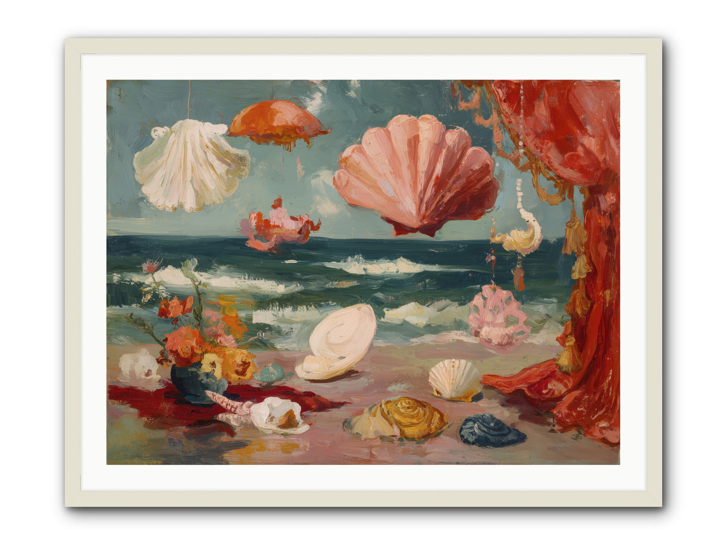 Where Puccini Composed -- Framed Print - White 40x30