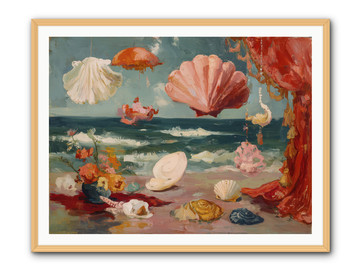 Where Puccini Composed -- Framed Print - Natural 48x36