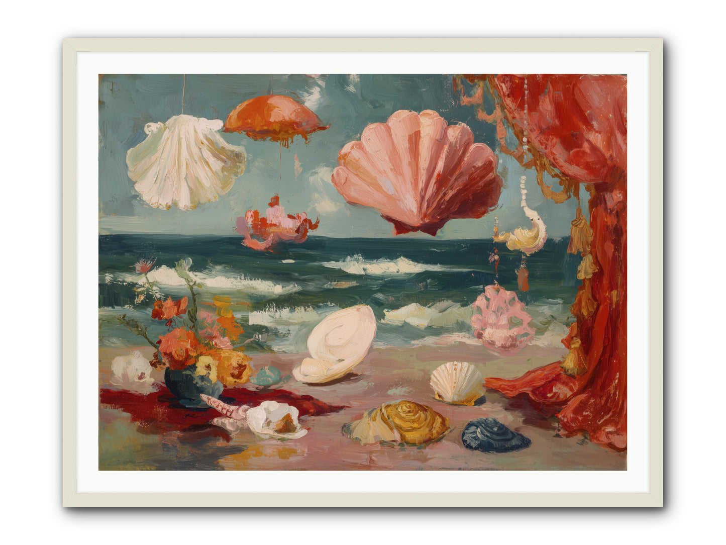 Where Puccini Composed -- Framed Print - White 48x36