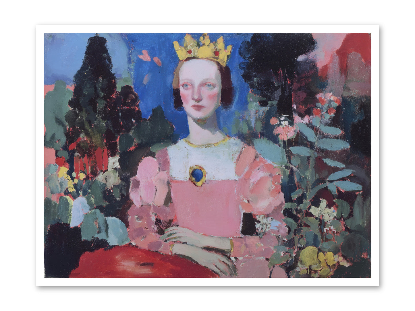 Where She Wandered -- Loose Canvas Print 40x30