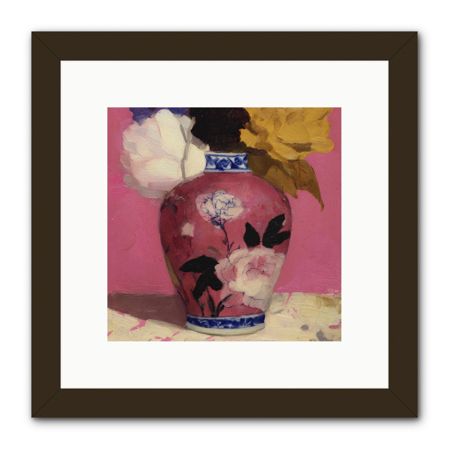 Where Silence Speaks -- Framed Print - Black 10x10