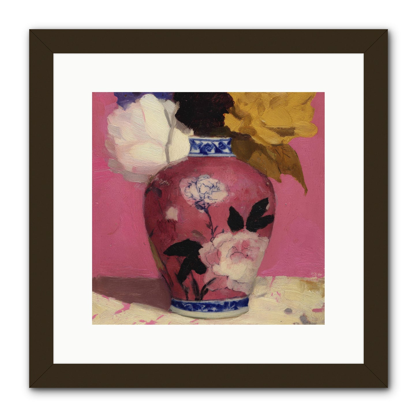 Where Silence Speaks -- Framed Print - Black 12x12