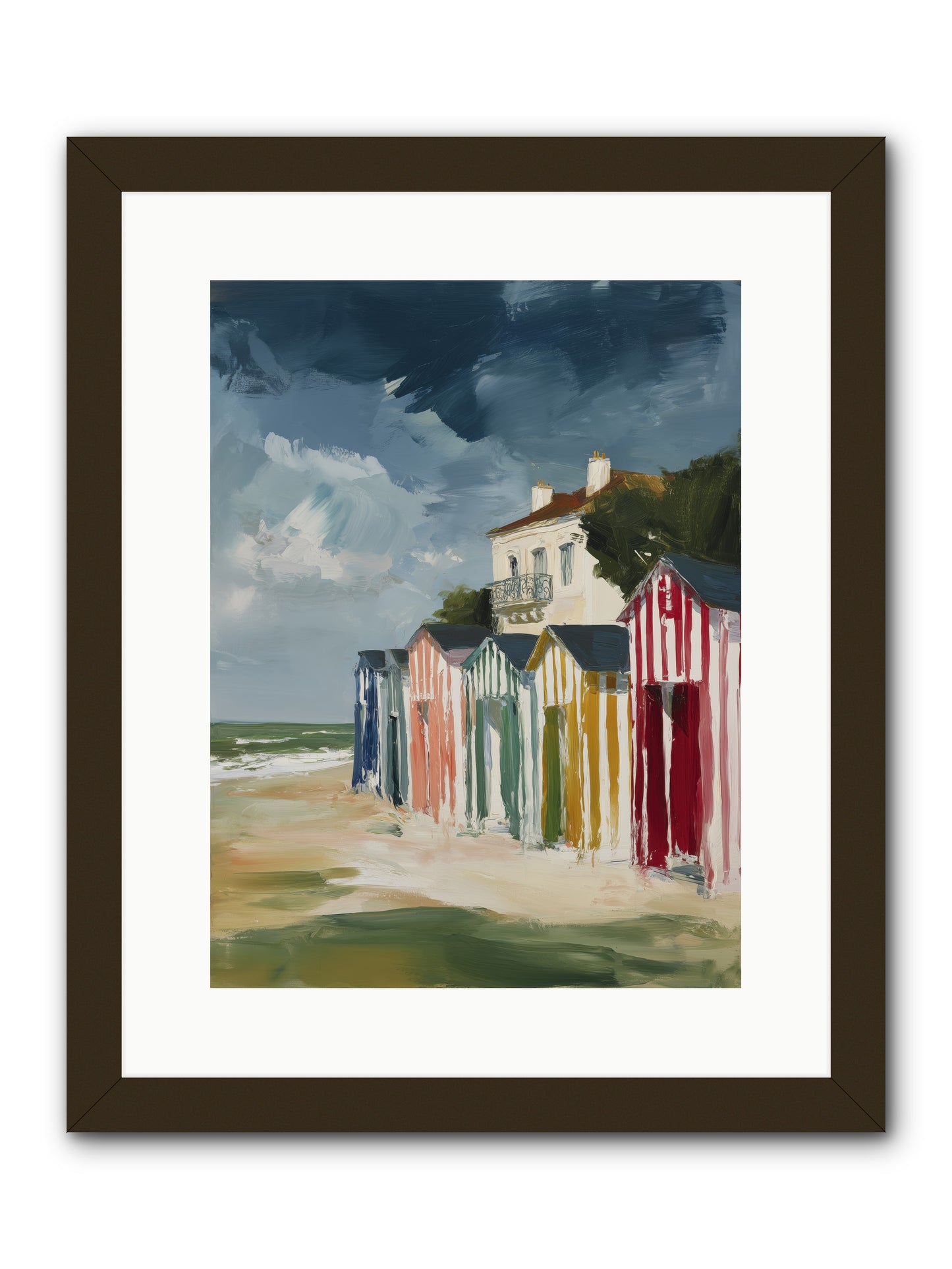 Where Stories Live -- Framed Print - Black 12x16