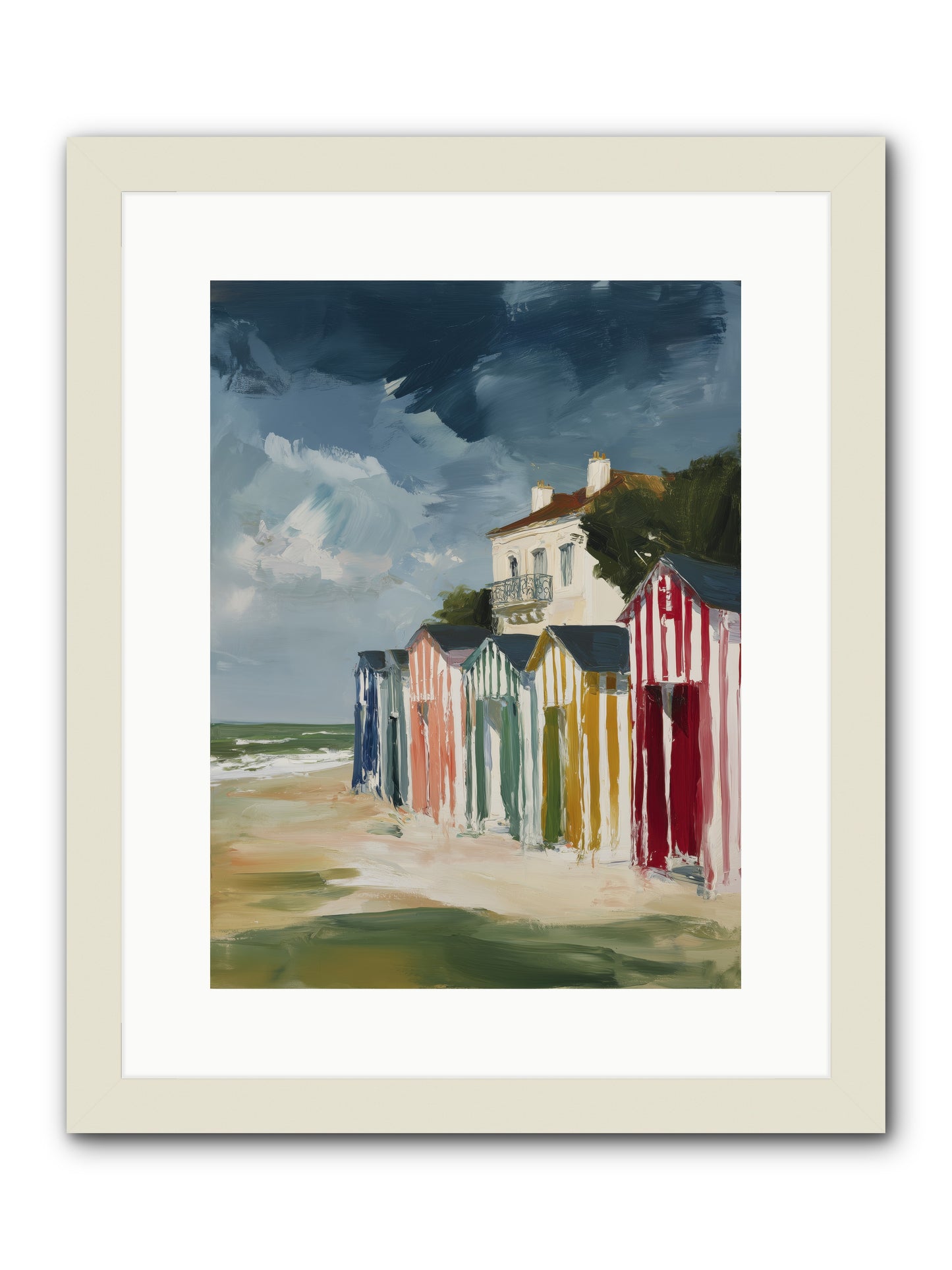 Where Stories Live -- Framed Print - White 12x16