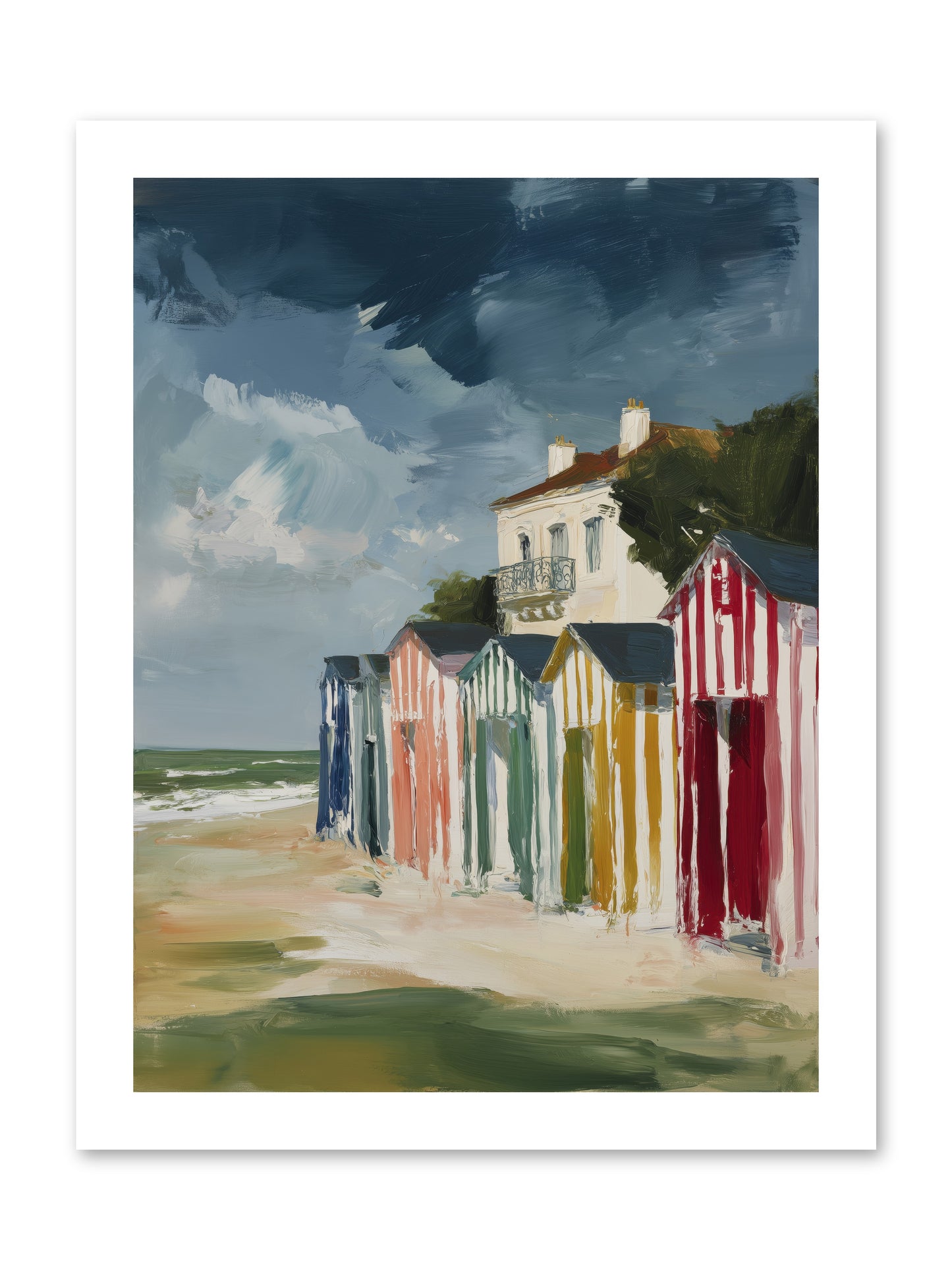 Where Stories Live -- Loose Canvas Print 12x16