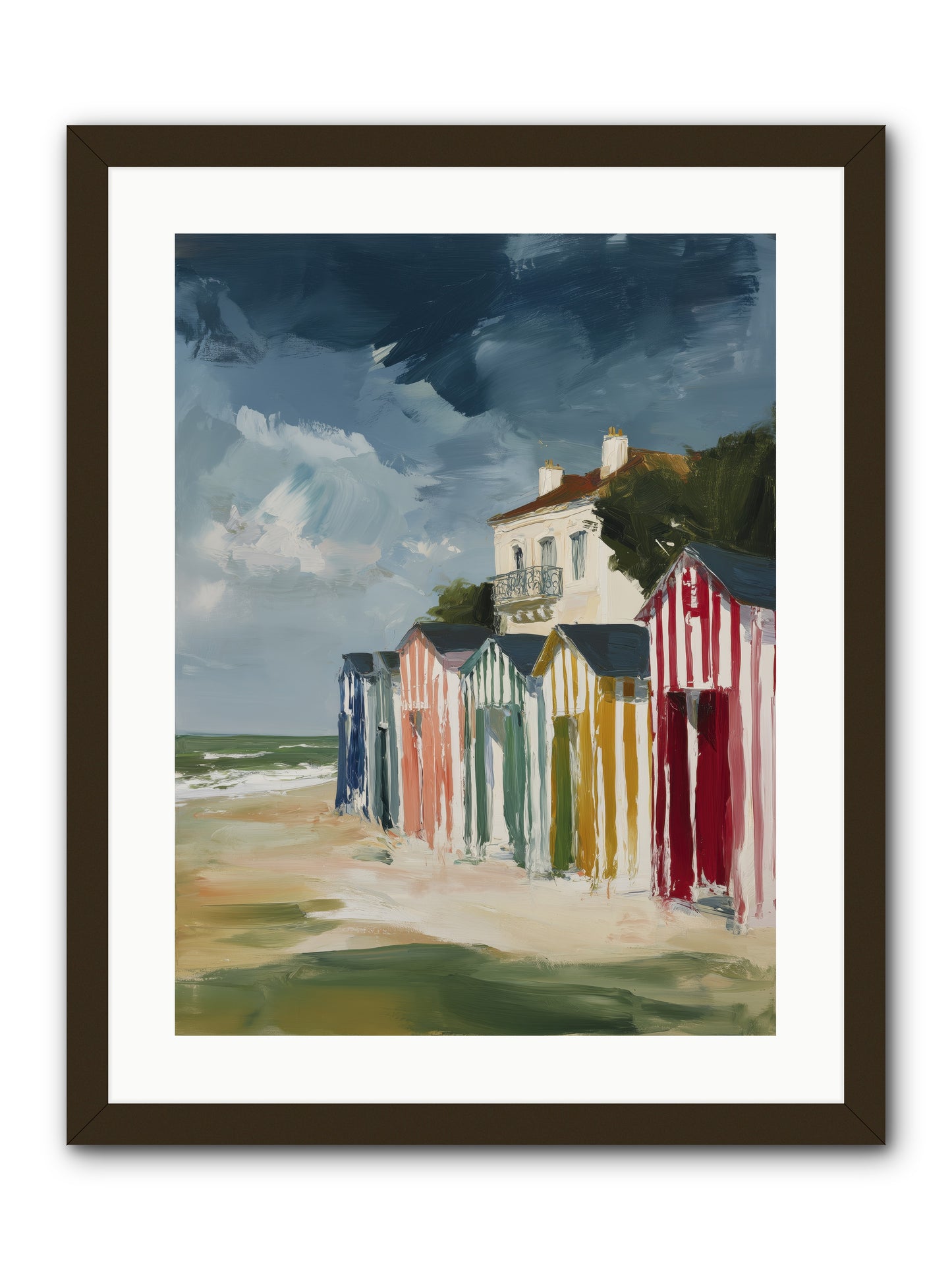 Where Stories Live -- Framed Print - Black 18x24