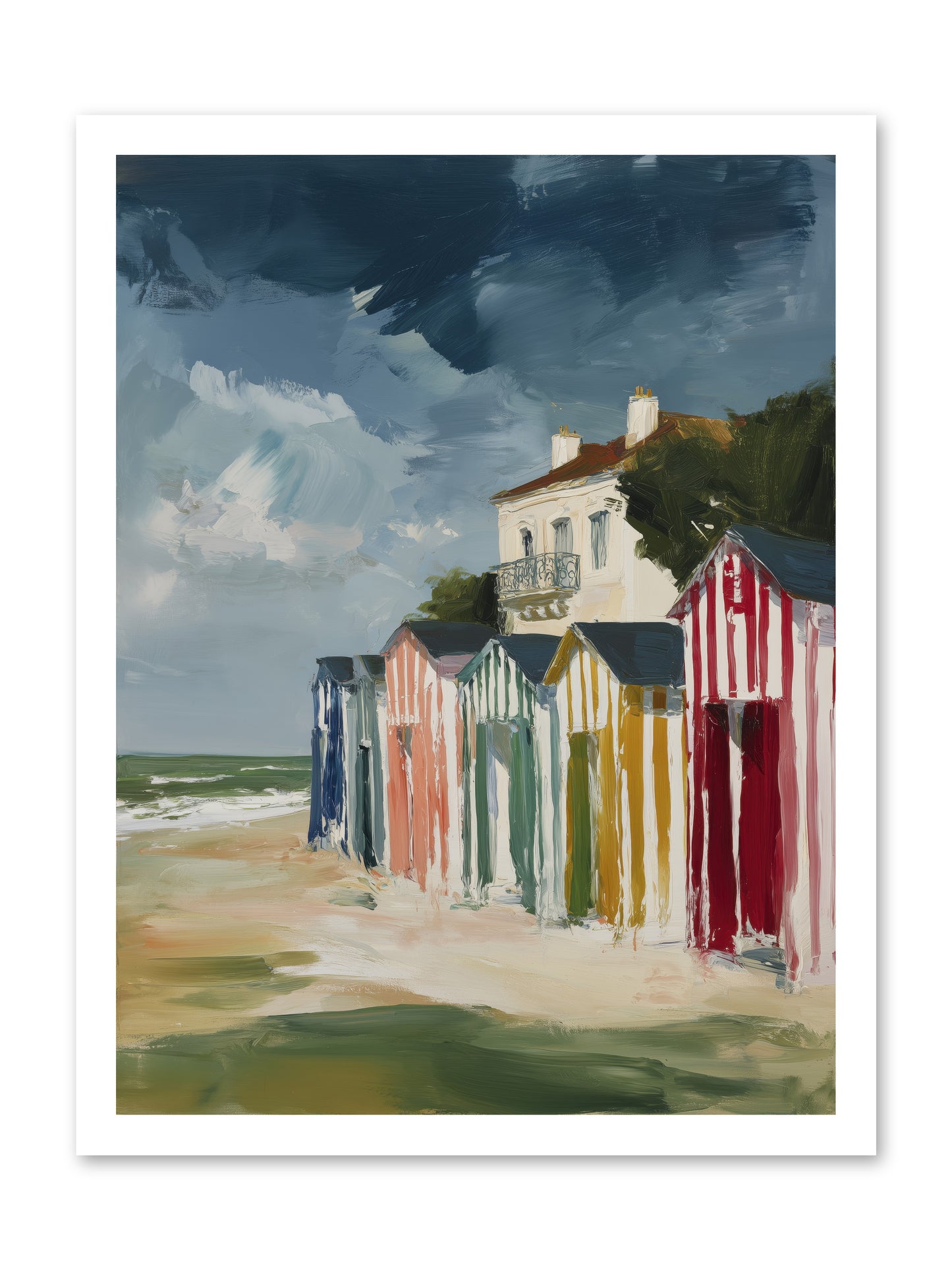 Where Stories Live -- Loose Canvas Print 18x24