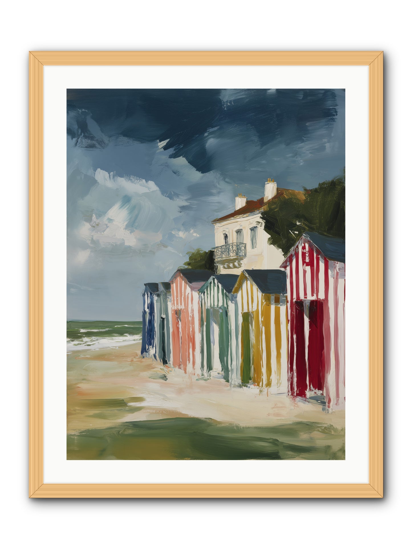 Where Stories Live -- Framed Print - Natural 24x32