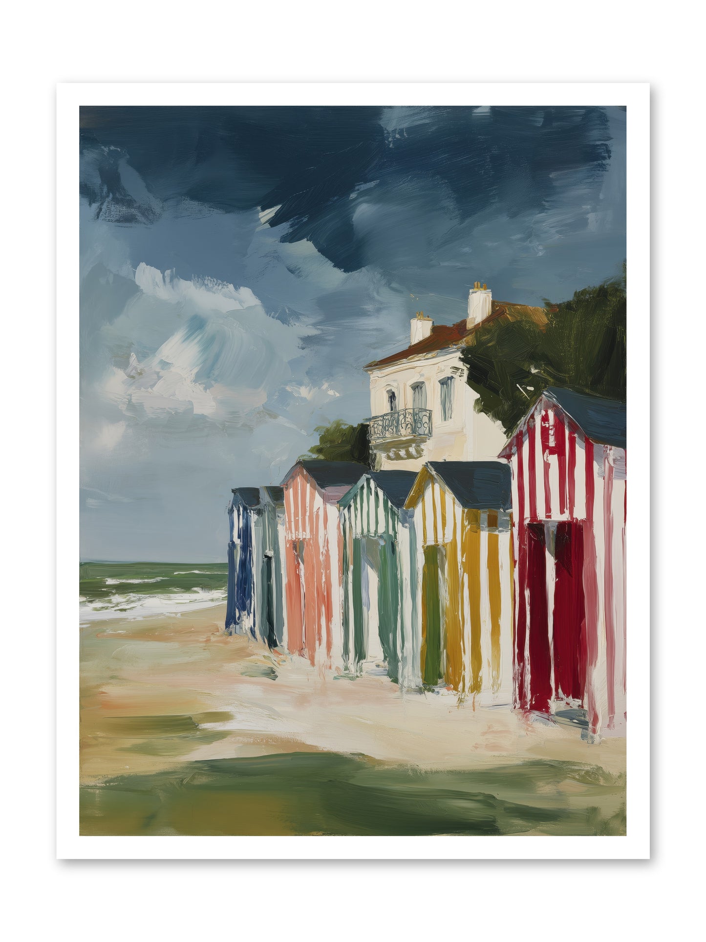 Where Stories Live -- Loose Canvas Print 24x32