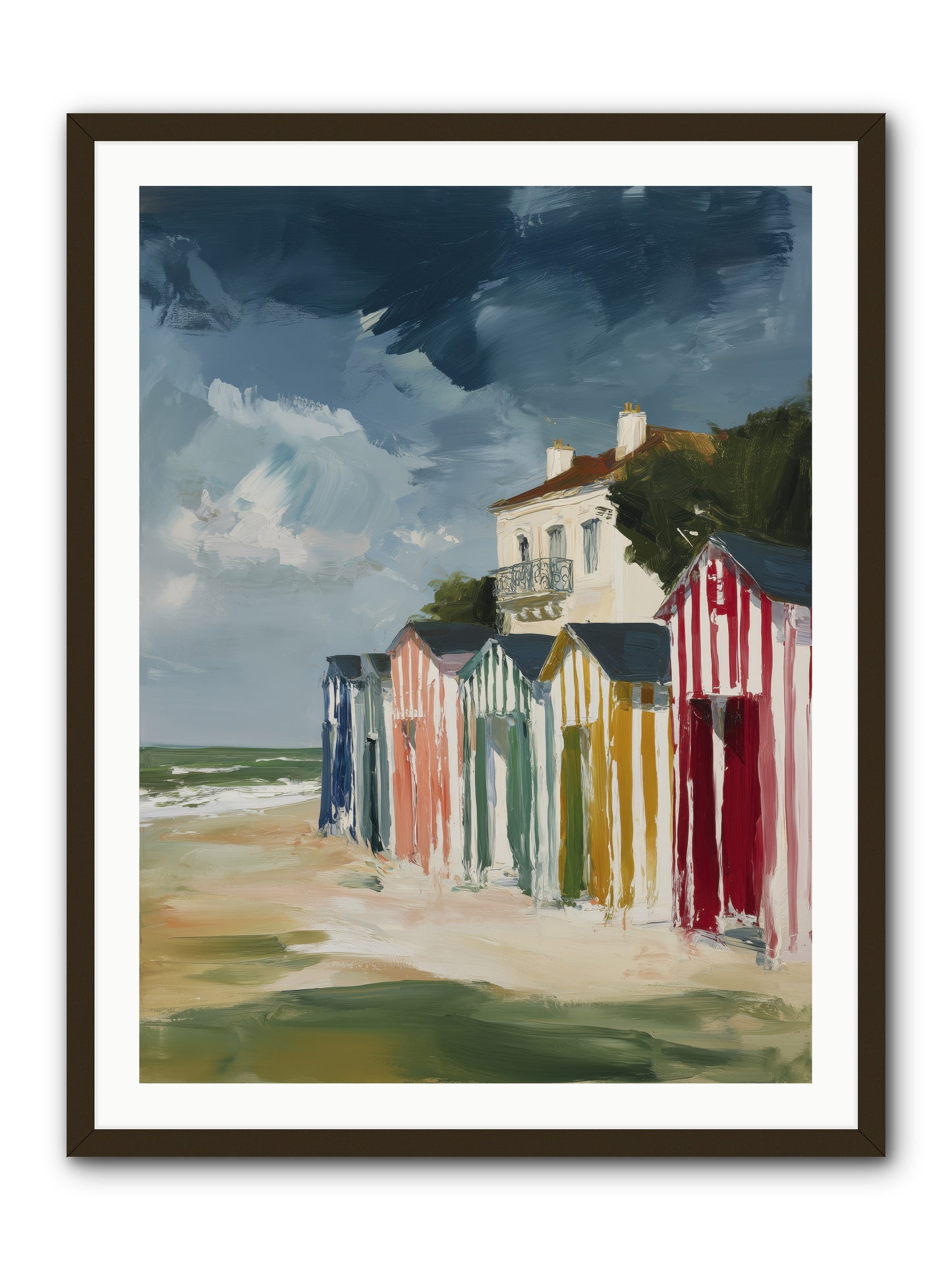 Where Stories Live -- Framed Print - Black 30x40