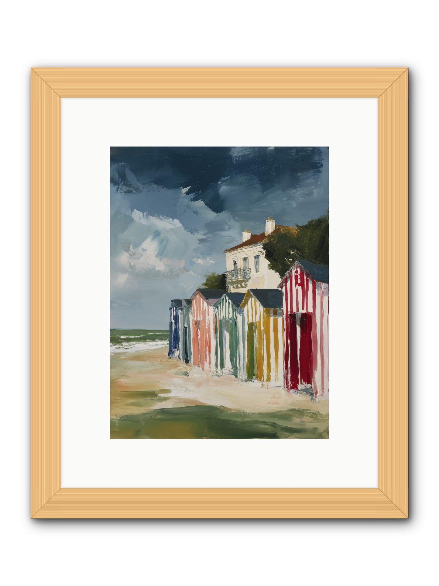 Where Stories Live -- Framed Print - Natural 9x12