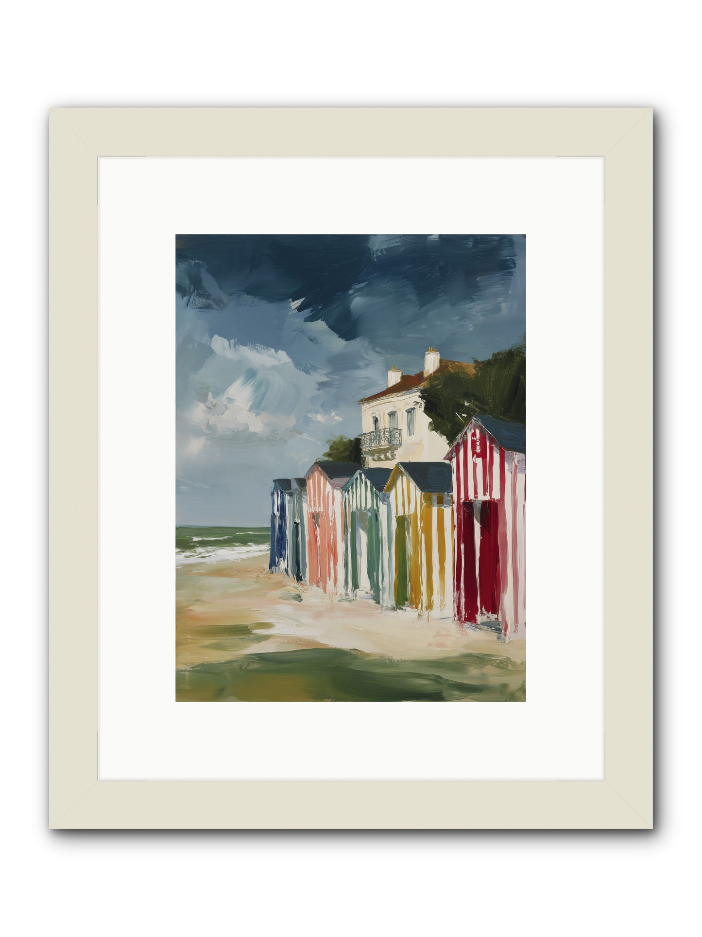 Where Stories Live -- Framed Print - White 9x12