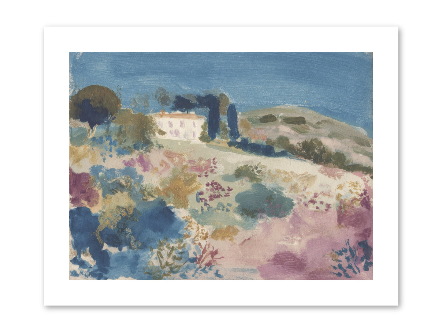 Where Summer Stayed -- Paper Print 12x9