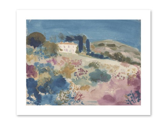Where Summer Stayed -- Paper Print 12x9
