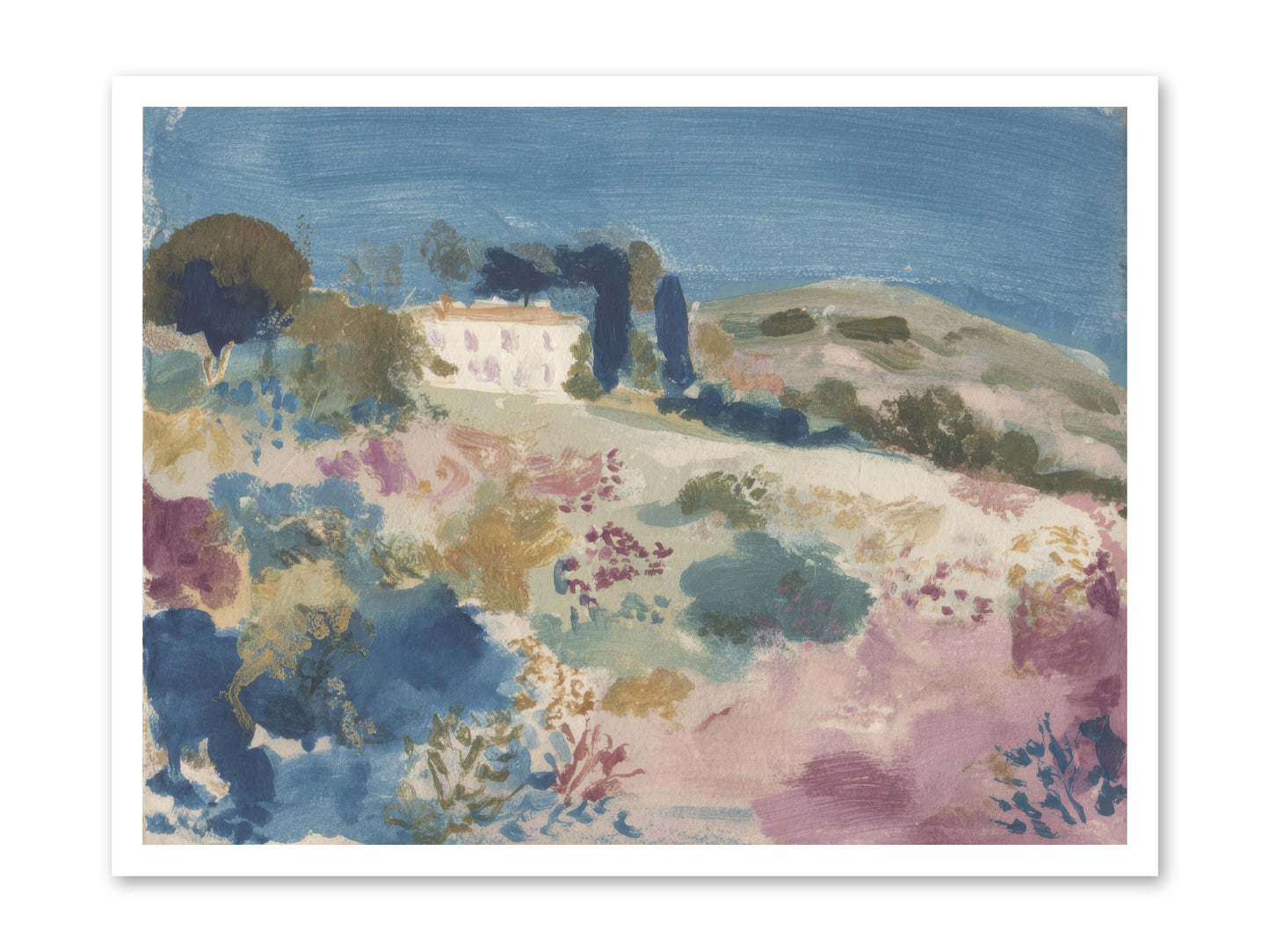 Where Summer Stayed -- Loose Canvas Print 32x24