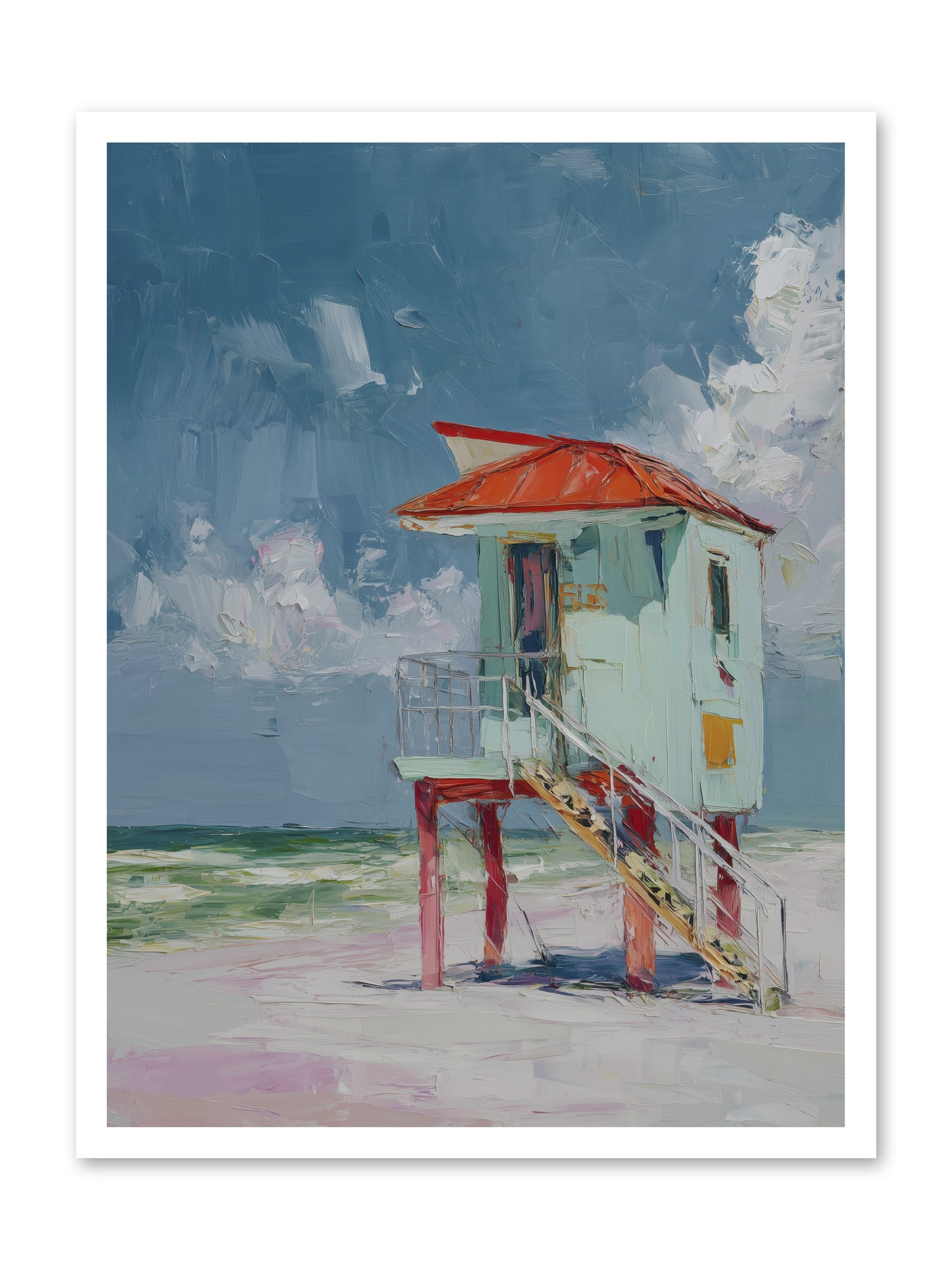 Where Tides Come Play -- Paper Print 24x32