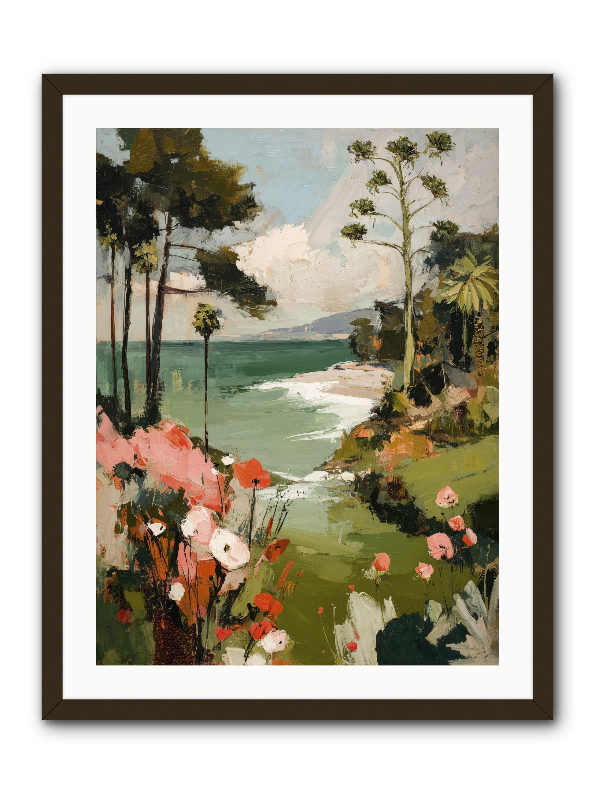 Where Time Dissolves -- Framed Print - Black 24x32