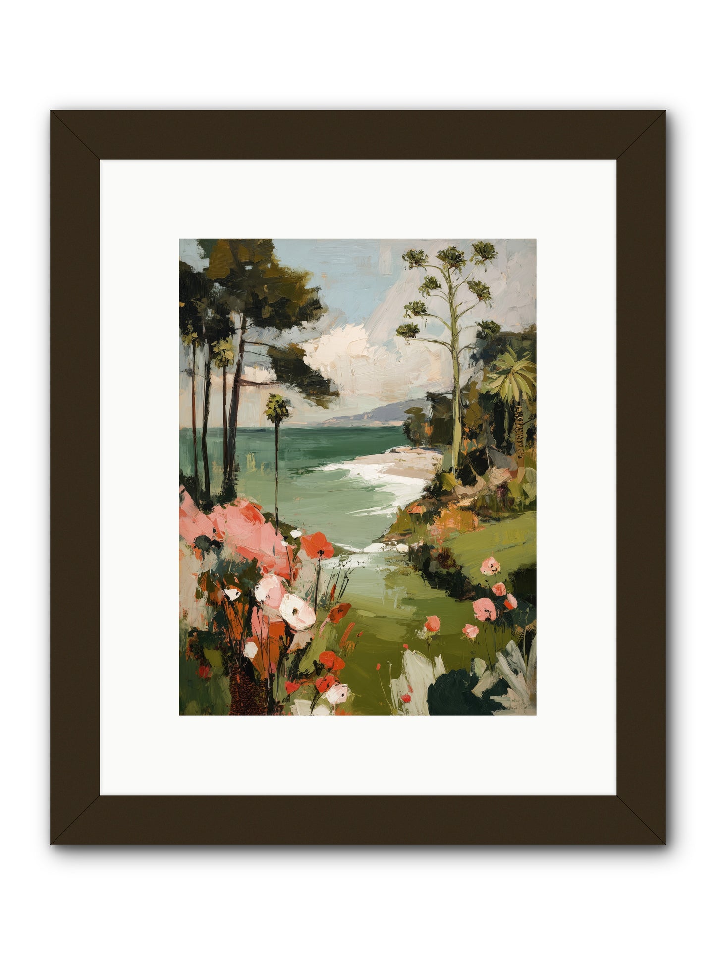Where Time Dissolves -- Framed Print - Black 9x12