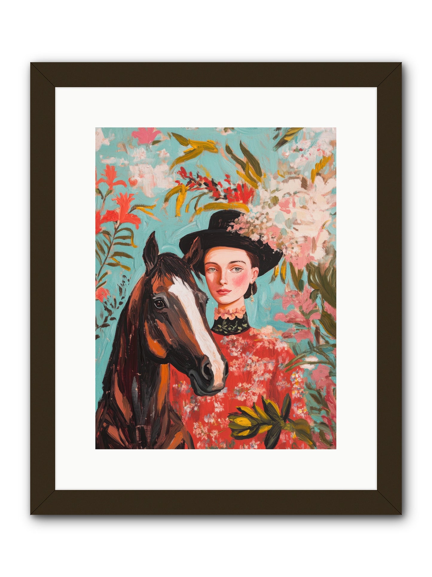 Where Time Stands Still -- Framed Print - Black 12x16