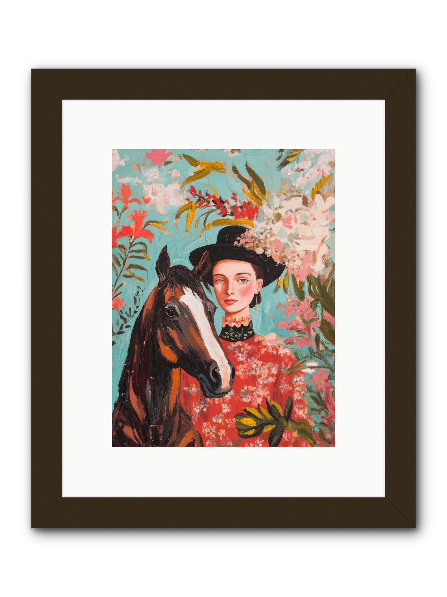 Where Time Stands Still -- Framed Print - Black 9x12