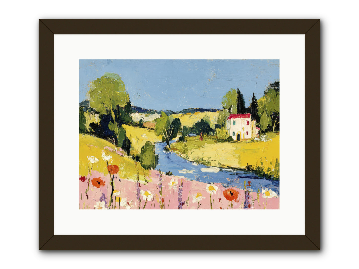 Where Time Stops -- Framed Print - Black 16x12