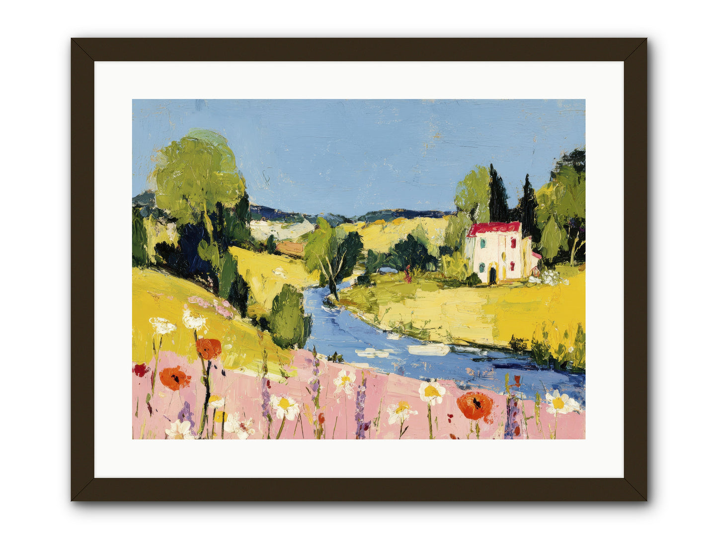 Where Time Stops -- Framed Print - Black 24x18