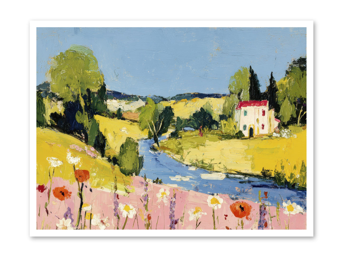 Where Time Stops -- Loose Canvas Print 40x30