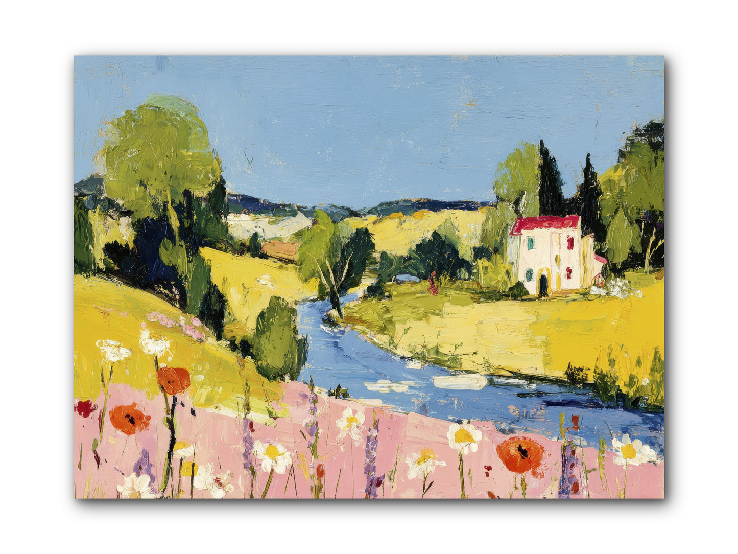 Where Time Stops -- Wrapped Canvas 12x9