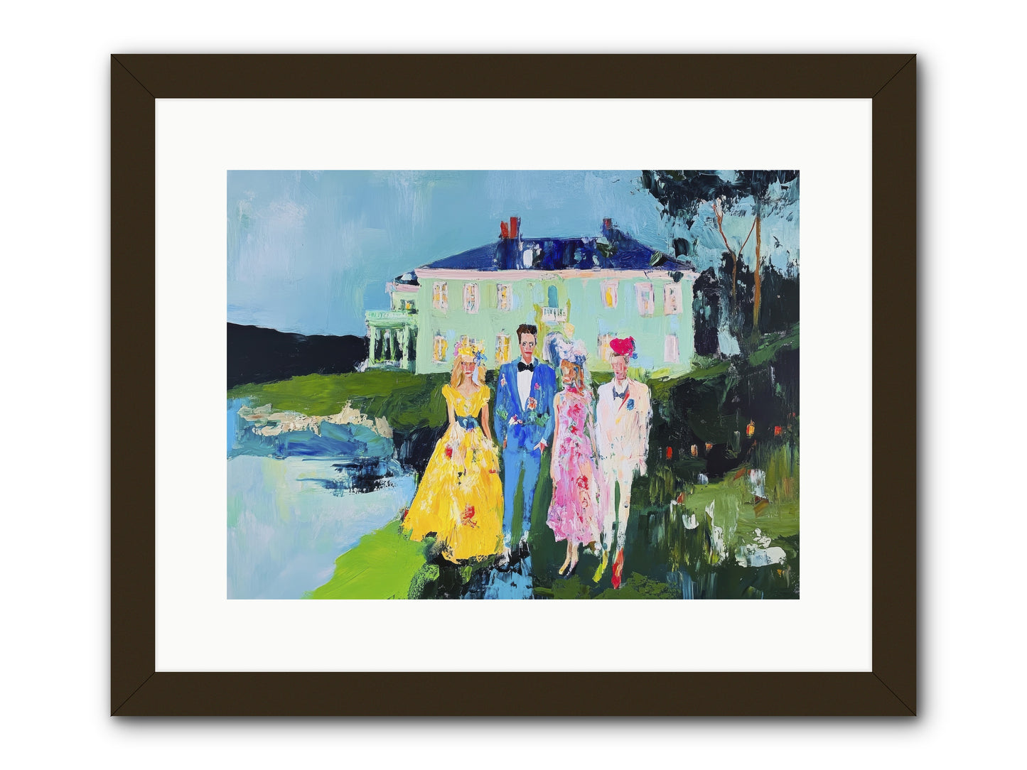 Where We Belong -- Framed Print - Black 16x12