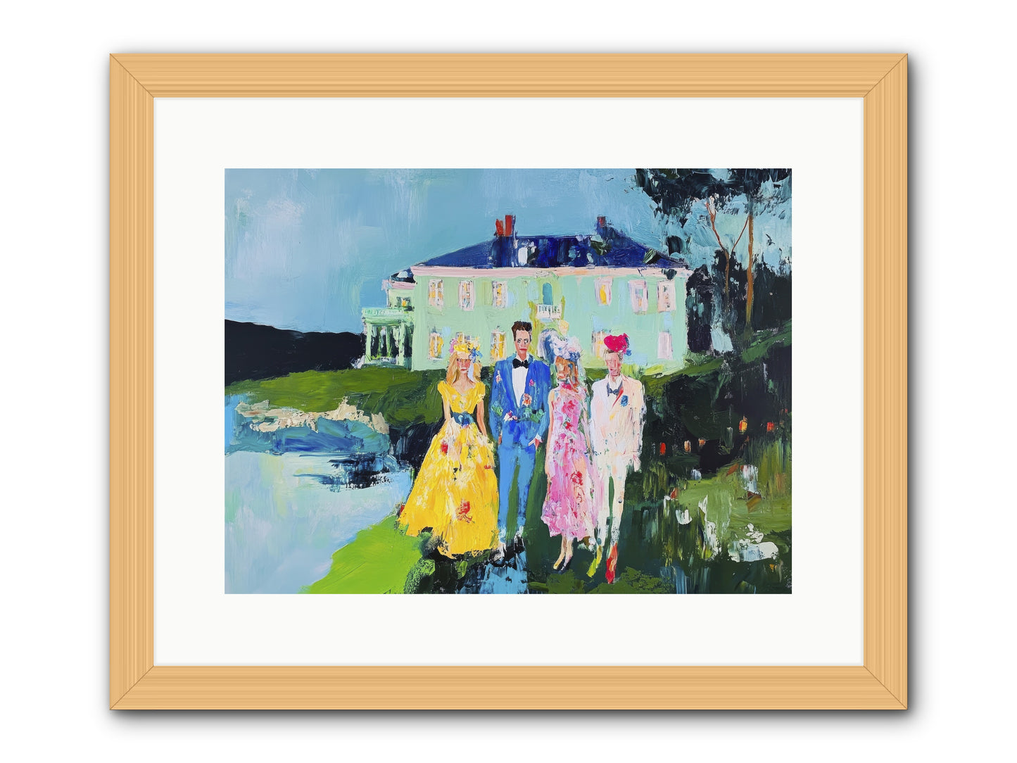 Where We Belong -- Framed Print - Natural 16x12