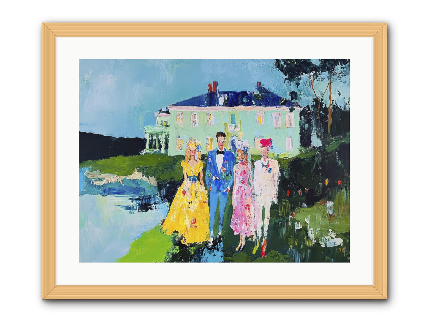 Where We Belong -- Framed Print - Natural 24x18