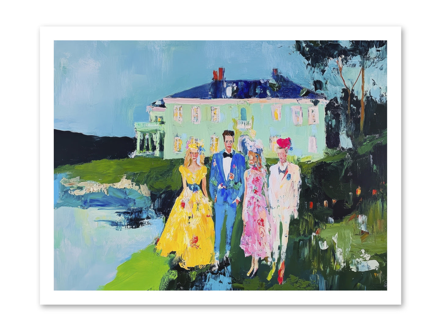 Where We Belong -- Loose Canvas Print 24x18