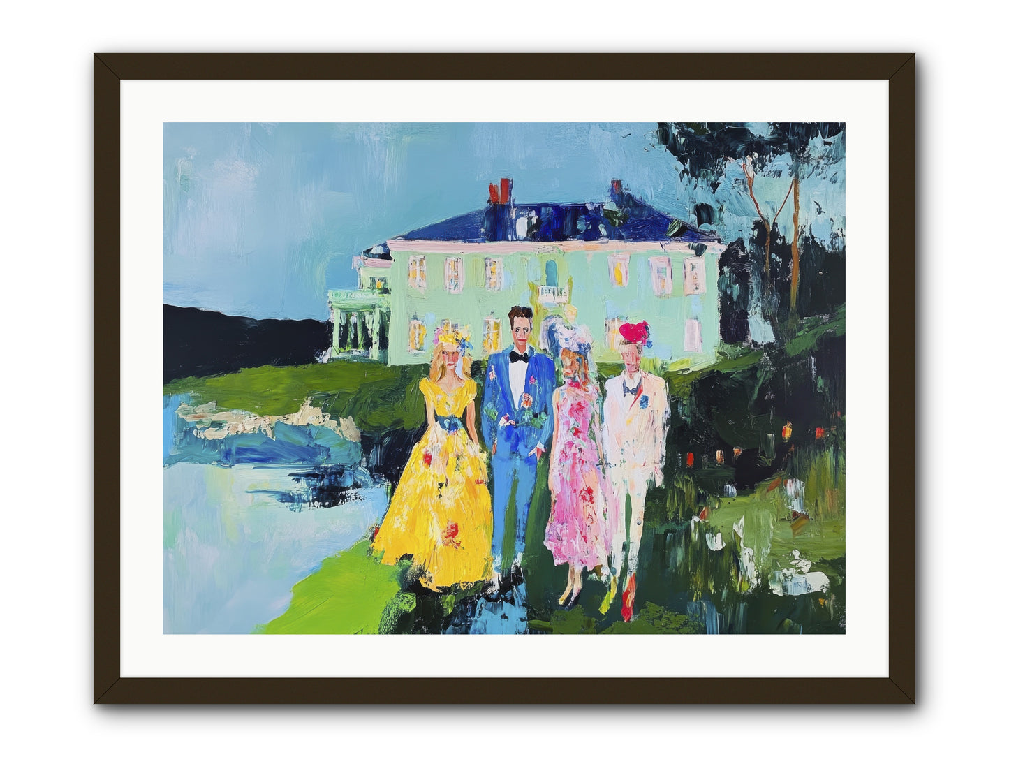 Where We Belong -- Framed Print - Black 32x24
